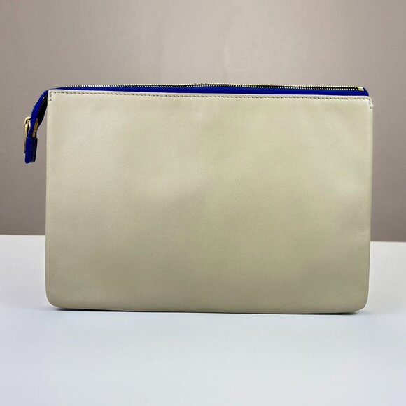 Celine Bi-Color Leather Small Clutch - Picture 2 of 6